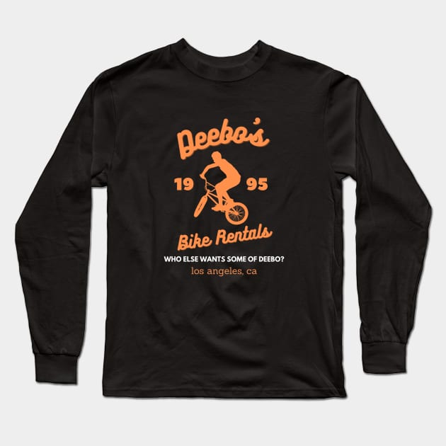 Deebo's Bike Rentals who else wants some of deebo? los angeles Long Sleeve T-Shirt by Yourex